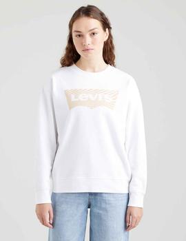 SUDADERA GRAPHIC STANDARD BLANCA