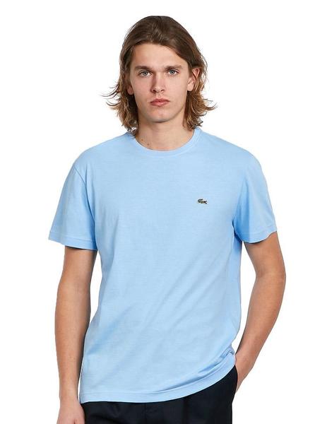 Deudor Larry Belmont Fresco CAMISETA BÁSICA LACOSTE CELESTE