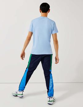 CAMISETA LACOSTE SPORT PATHWORK CELESTE