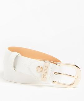 HELAINA ADJUSTABLE BELT WHITE