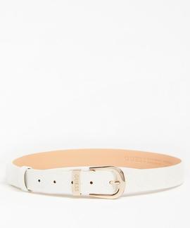 HELAINA ADJUSTABLE BELT WHITE