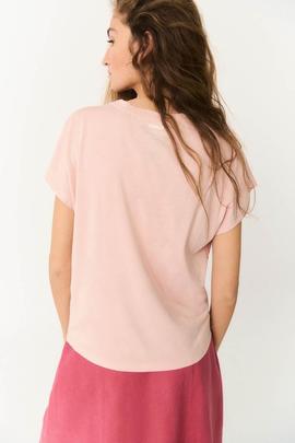 RIALF T-SHIRT WOMAN 282 SILVER PINK