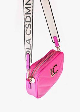 BOLSO BANDOLERA ACOLCHADO ROSA