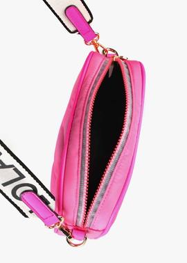 BOLSO BANDOLERA ACOLCHADO ROSA