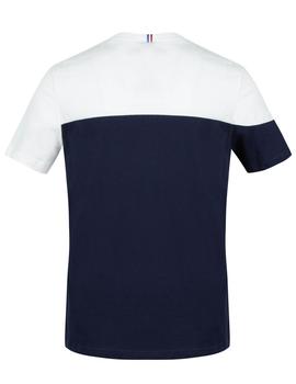 SAISON 2 TEE SHORT SLEEVE Nº 1 M BLEU NUIT / WHITE