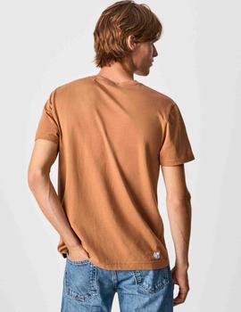 CAMISETA EFECTO PINTURA AEGIR CAMEL