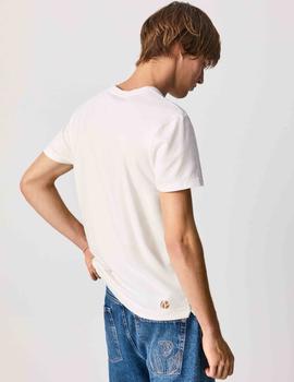 CAMISETA EFECTO PINTURA AEGIR CRUDO