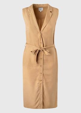 VESTIDO CAMISERO MAGGIE CAMEL