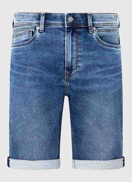 BERMUDA VAQUERA JACK SHORT EN DENIM GYMDIGO AZUL DEGRADÉ