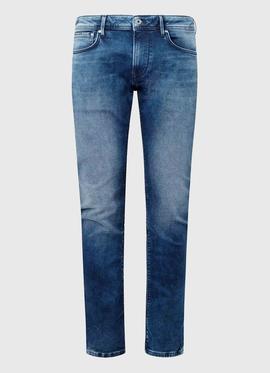 PANTALÓN VAQUERO STANLEY TAPER FIT VZ5 GYMDIGO DENIM