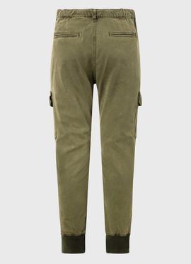 PANTALÓN JOGGER BOLSO CARGO NEW CRUSADE VERDE CAQUI