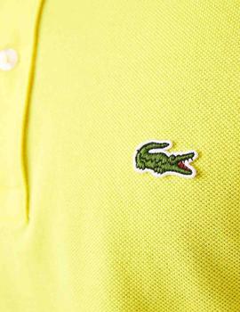 POLO LACOSTE SLIM FIT HLL AMARILLO