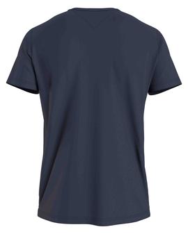 CAMISETA ESSENTIAL CON LOGO AZUL MARINO