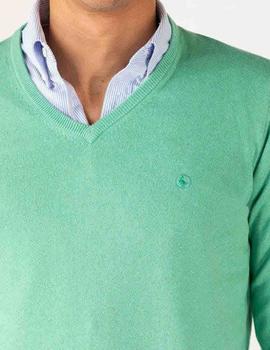 JERSEY CUELLO PICO CODERAS VERDE