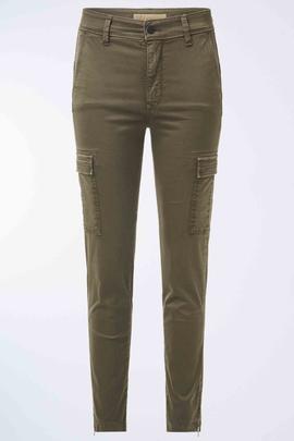 SECRET GLAMOUR CARGO SKINNY FIT VERDE