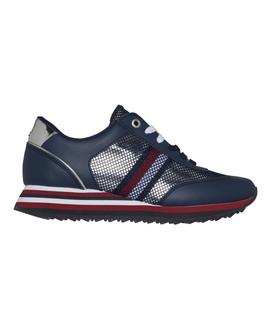 ZAPATILLAS TOMMY CORPORATE FLAG SNEAKER NAVY