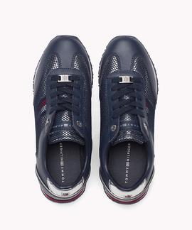 ZAPATILLAS TOMMY CORPORATE FLAG SNEAKER NAVY