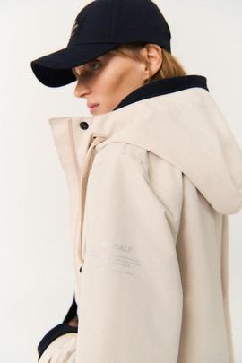 CHAQUETA IMPERMEABLE MUJER GINEBRA BEIGE