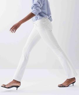 WONDER PUSH UP BOOTCUT EN DENIM BEIGE