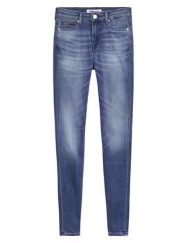 PANTALÓN VAQUERO NORA MID RISE SKINNY BF1252 DENIM DARK