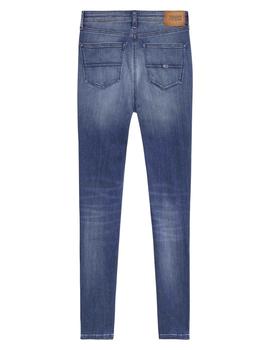 PANTALÓN VAQUERO NORA MID RISE SKINNY BF1252 DENIM DARK