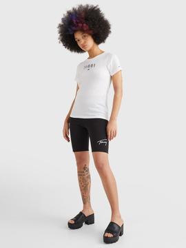 TJW SKINNY ESSENTIAL LOGO SHORT SLEEVE WHITE