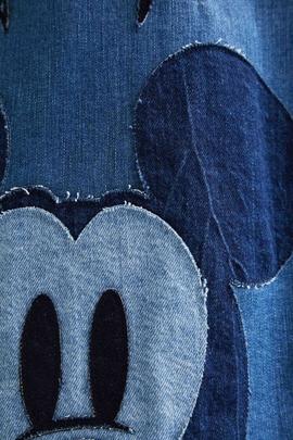 VESTIDO MICKEY PATCH DENIM DARK BLUE