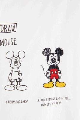 CAMISA MIDLEY HOW TO DRAW MICKEY BLANCA