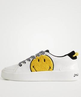 SNEAKERS FANCY SMILEY BLANCOS