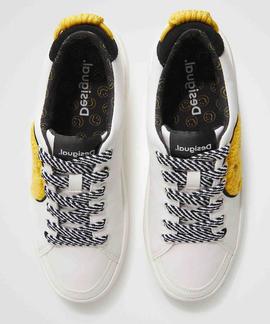 SNEAKERS FANCY SMILEY BLANCOS