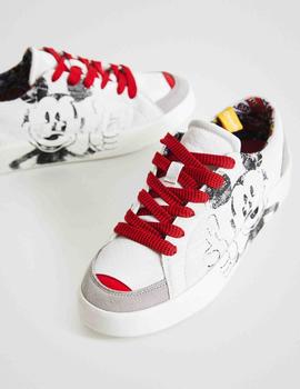 SNEAKERS FANCY MICKEY BLANCOS