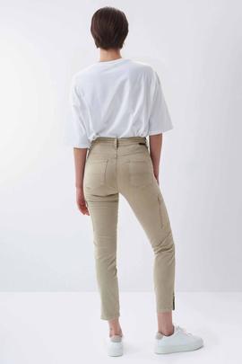 SECRET GLAMOUR CARGO SKINNY FIT BEIGE