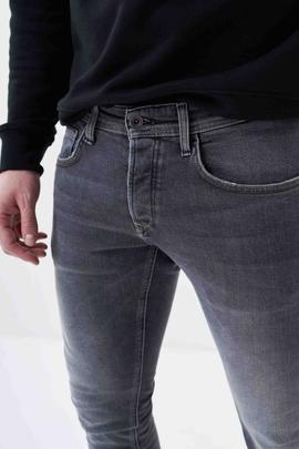 PANTALÓN VAQUERO S-RESIST SKINNY FIT EN DENIM GRIS DEGRADÉ