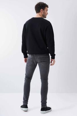 PANTALÓN VAQUERO S-RESIST SKINNY FIT EN DENIM GRIS DEGRADÉ