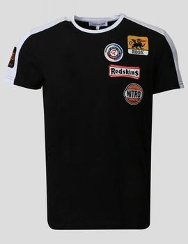 CAMISETA MISANO HONDA NEGRA