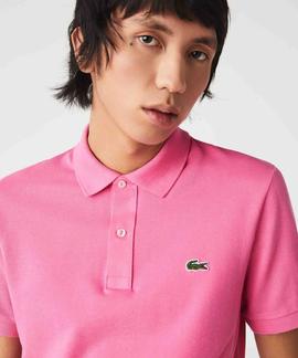 POLO LACOSTE SLIM FIT PQS ROSA