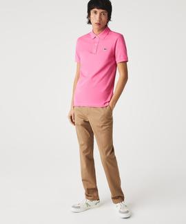 POLO LACOSTE SLIM FIT PQS ROSA