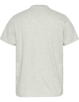 TJM BOLD COLLEGE GRAPHIC TEE SILVER GREY HEATHER