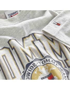 TJM BOLD COLLEGE GRAPHIC TEE SILVER GREY HEATHER