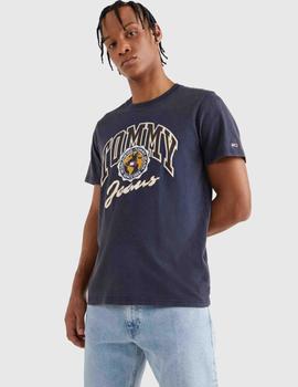 TJM BOLD COLLEGE GRAPHIC TEE TWILIGHT NAVY