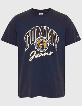 TJM BOLD COLLEGE GRAPHIC TEE TWILIGHT NAVY