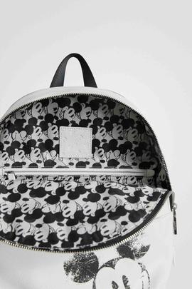 MOCHILA MICKEY MOMBASA 2 ZIPPERS CRUDO