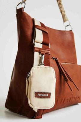 BOLSO HALF LOGO BUTAN CAMEL