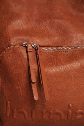 BOLSO HALF LOGO BUTAN CAMEL