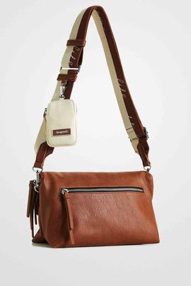 BOLSO HALF LOGO VENECIA CAMEL