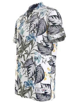 TJM HAWAIIAN CAMP SHIRT FLORAL PRINT