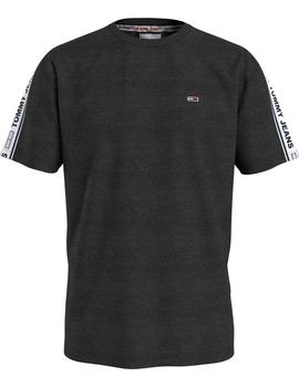 TJM TAPE TEE BLACK