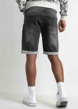 JACKSON DENIM SHORT BLACK STONE