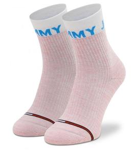 TH UNISEX TJ SHORT SOCK 1P DISRUPTIVE BLUE / PINK