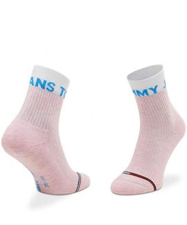 TH UNISEX TJ SHORT SOCK 1P DISRUPTIVE BLUE / PINK